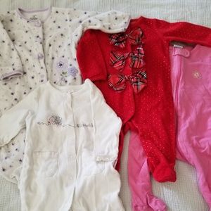 Baby girl sleepers